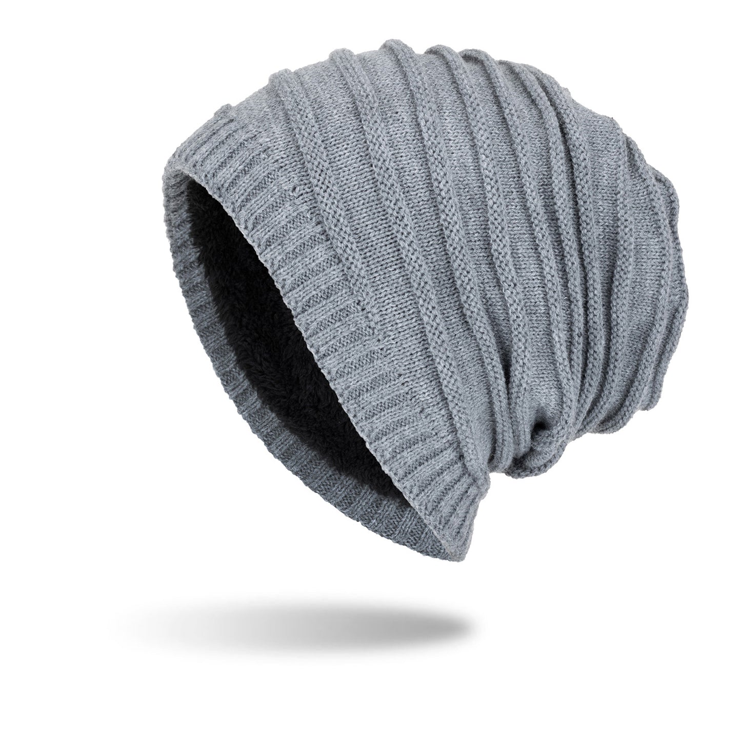 Men's Plush Sweater Hat with Ear Guards: Outdoor Warmth and Comfort