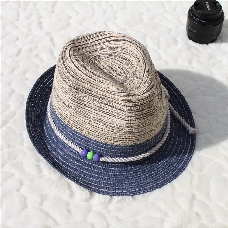 All-Match Vacation Couple Fedoras Hat - Urban Caps