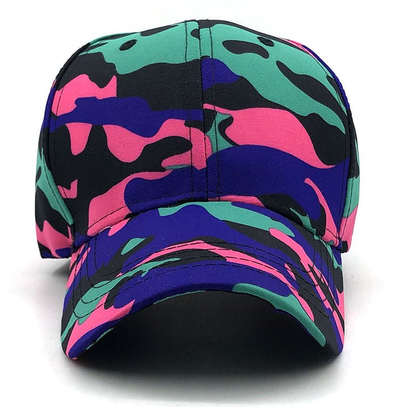 Camouflage Hip Hop Baseball Cap - Urban Caps