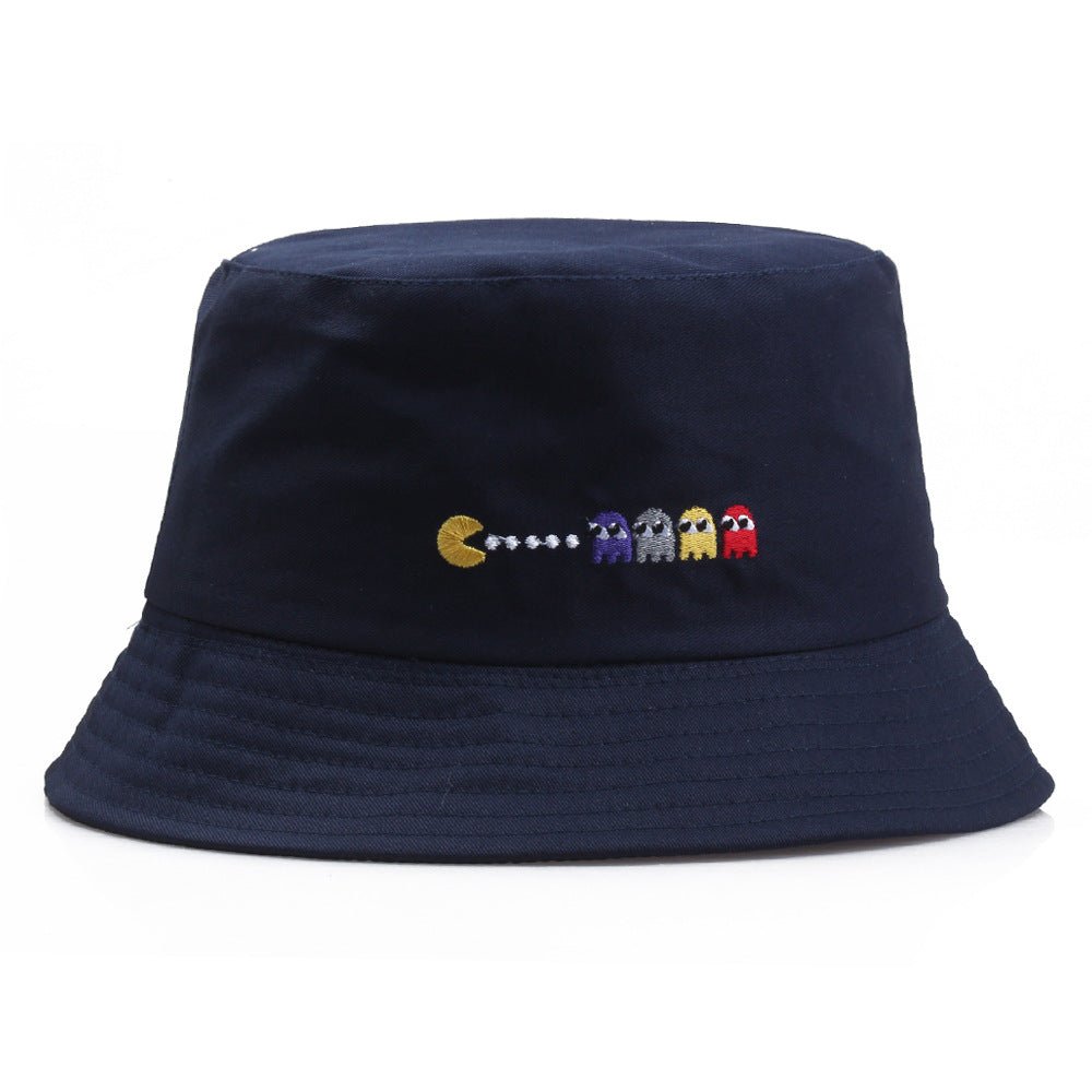 Cartoon Embroidered Bucket Hat - Urban Caps