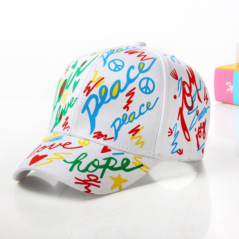 Casual Graffiti Baseball Cap Kids Cap - Urban Caps