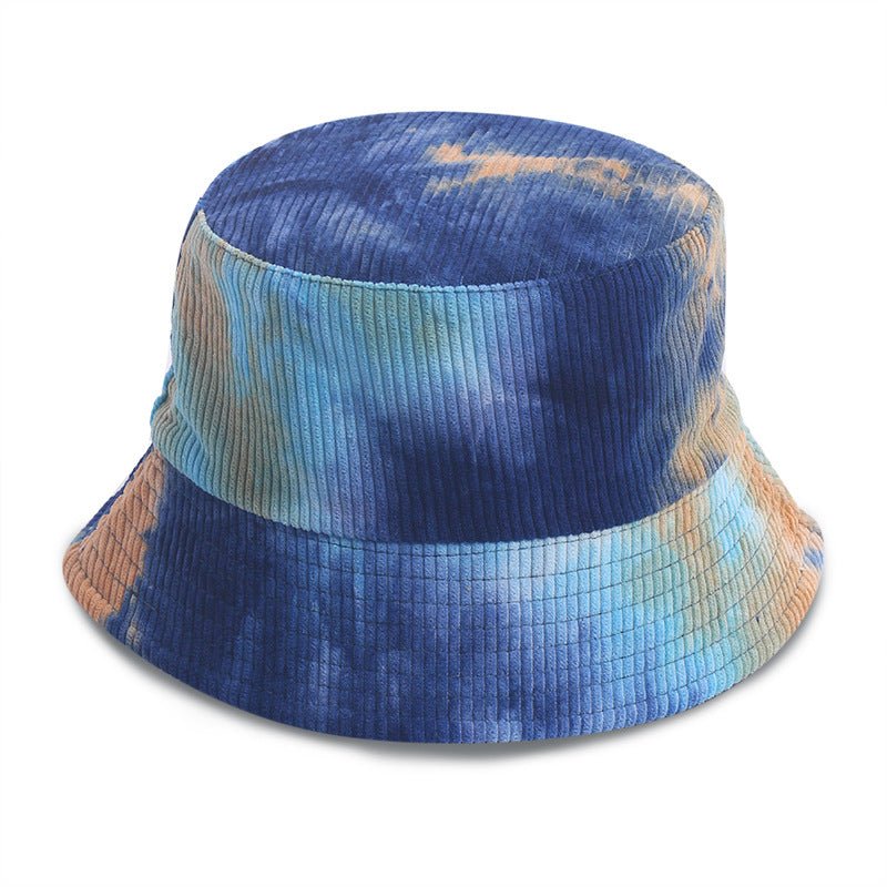 Corduroy Tie dye Fisherman Hat - Urban Caps