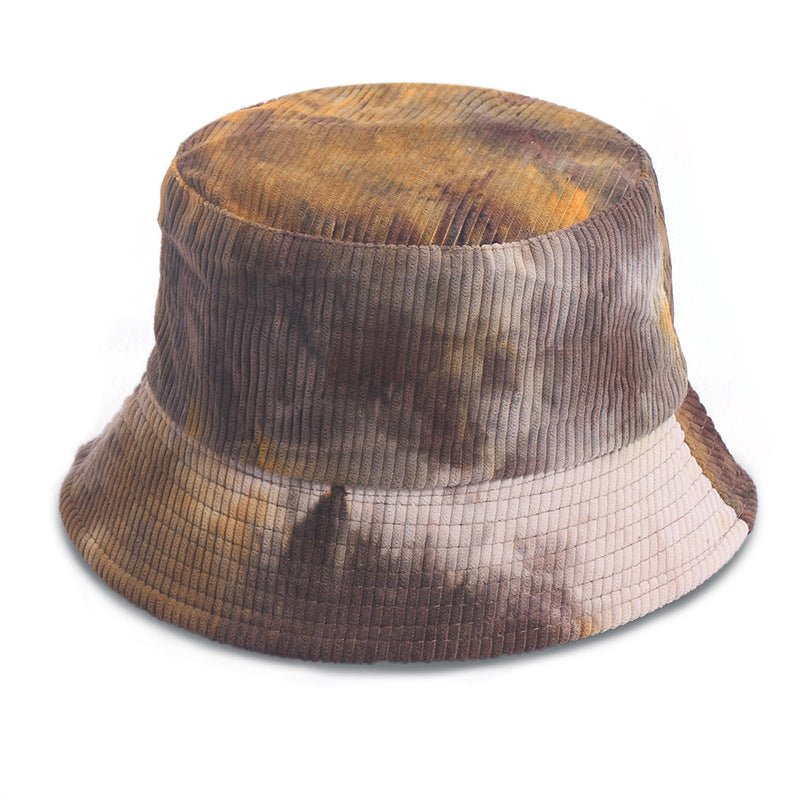 Corduroy Tie dye Fisherman Hat - Urban Caps