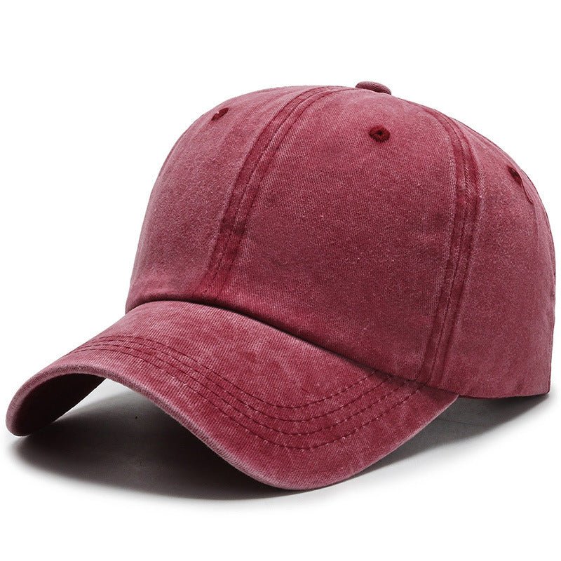 Distressed Retro Baseball Cap - Urban Caps