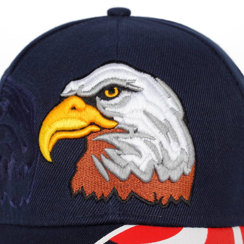 Eagle Series Embroidered Baseball Cap - Urban Caps