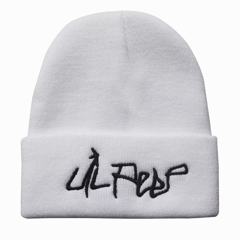 Embroidered Knit Hat Beanies - Urban Caps