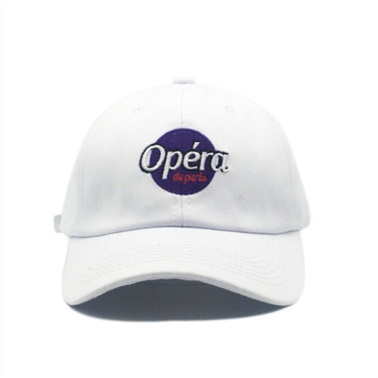 Fashion Letter Embroidered Baseball Cap - Urban Caps