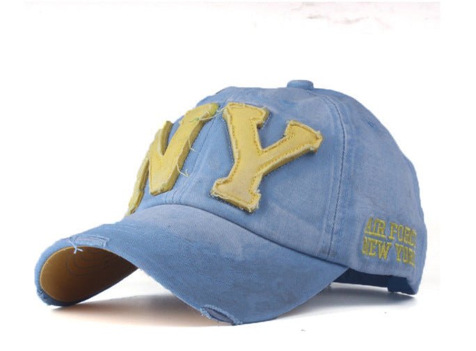 Fashion Pure Cotton Washed Baseball Cap - Urban Caps