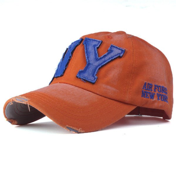 Fashion Pure Cotton Washed Baseball Cap - Urban Caps
