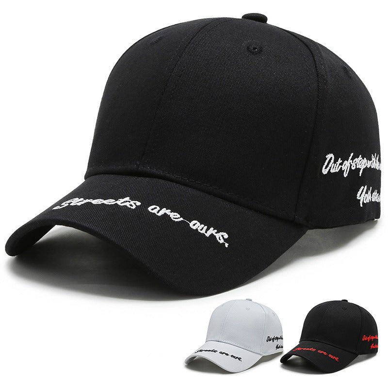 Fashion Simple Couple Sunshade Baseball Cap - Urban Caps