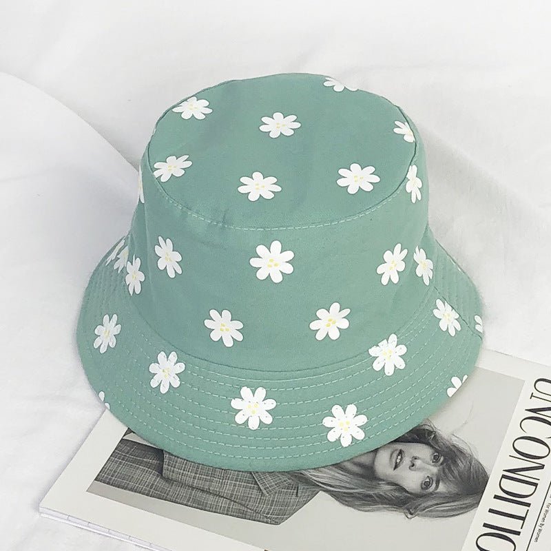 Flower Short-Edged Bowler Hat - Urban Caps