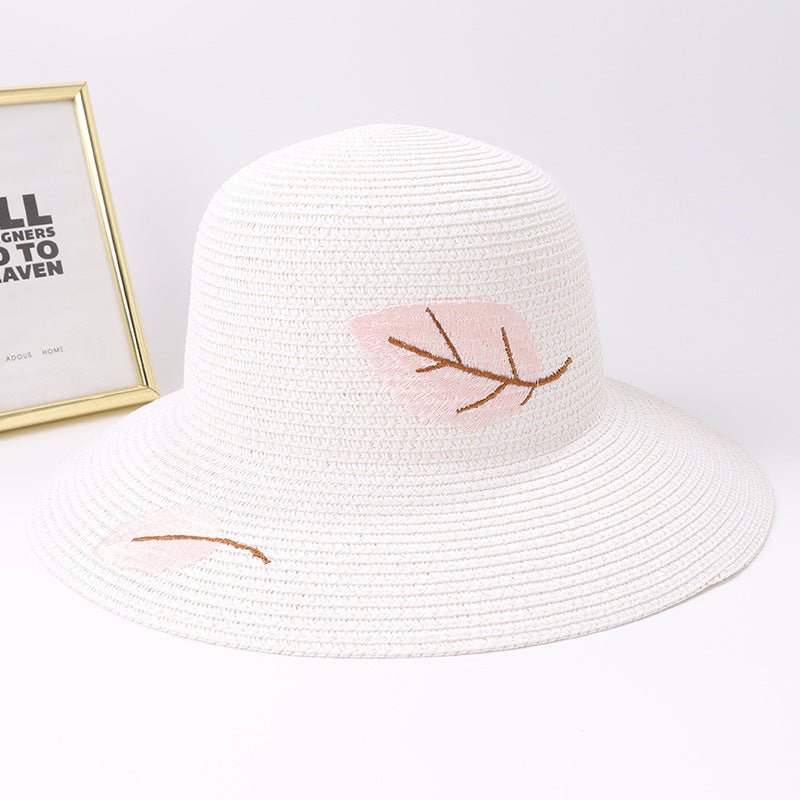 Foldable Hand Knitted Straw Hat - Urban Caps