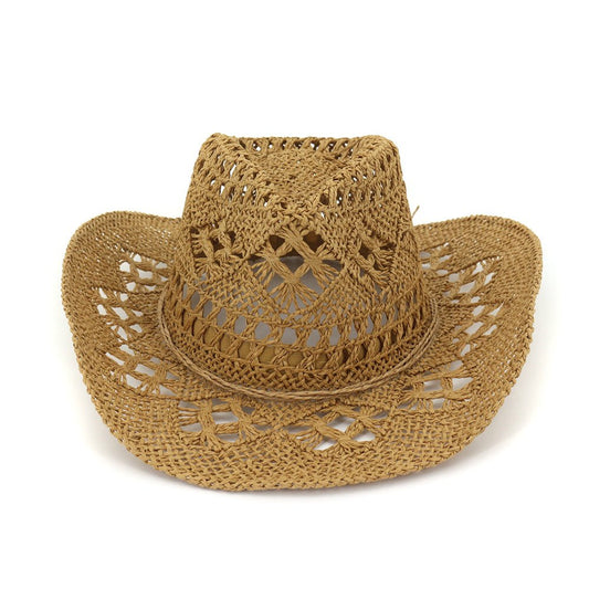 Hat Travel Sun Visor Western Cowboy Hat - Urban Caps