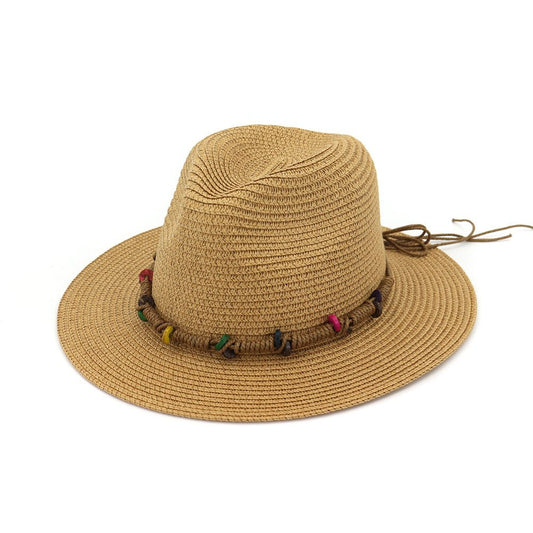 Jazz Sun Hat SpringSummer New Hat Female Beach Sun Protection Top Hat - Urban Caps