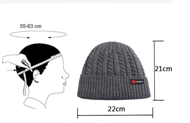 Knitted Wool Hat Beanies - Urban Caps