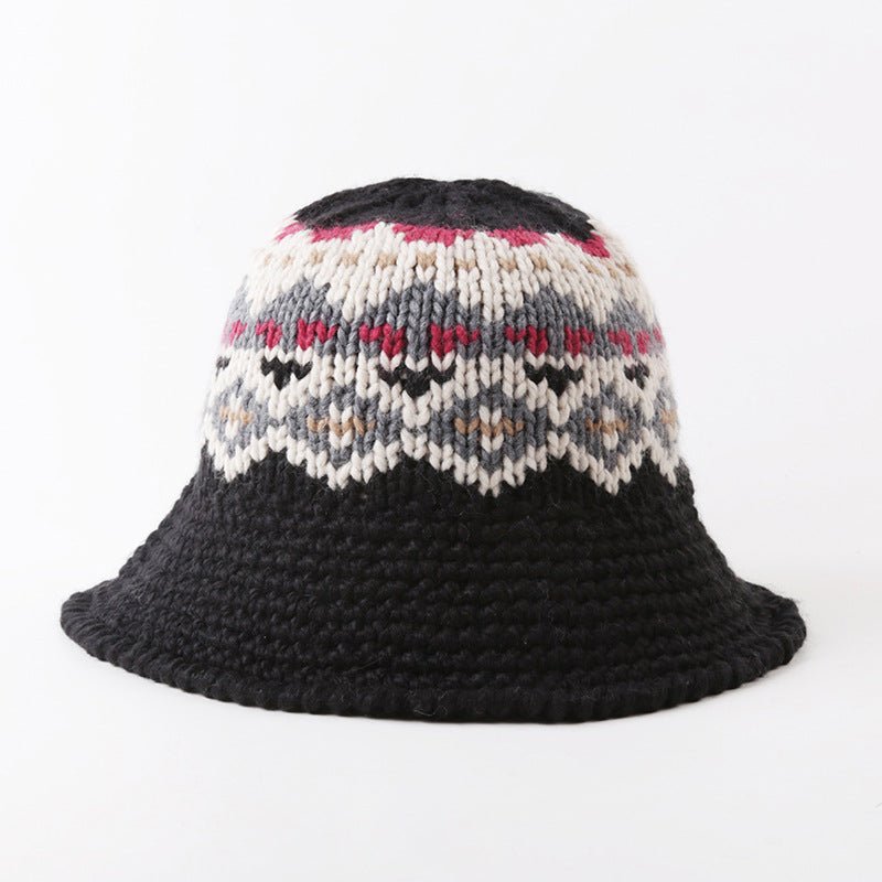 Knitting Bucket Hat Fishing Outdoor Panama Hip Hop Bucket Hat - Urban Caps