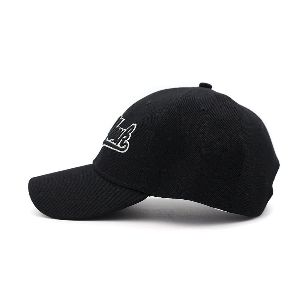 Letter Embroidered Baseball Cap - Urban Caps