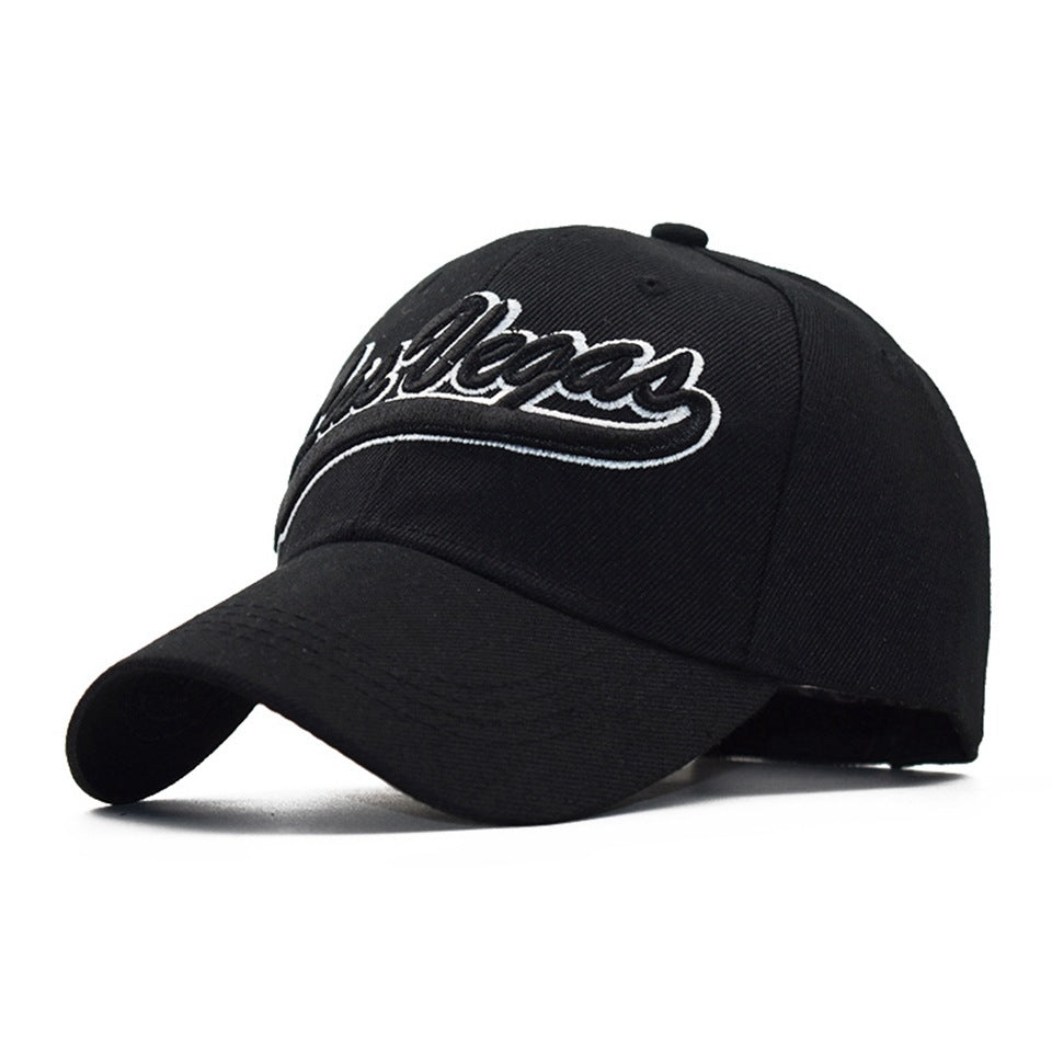 Letter Embroidered Baseball Cap - Urban Caps