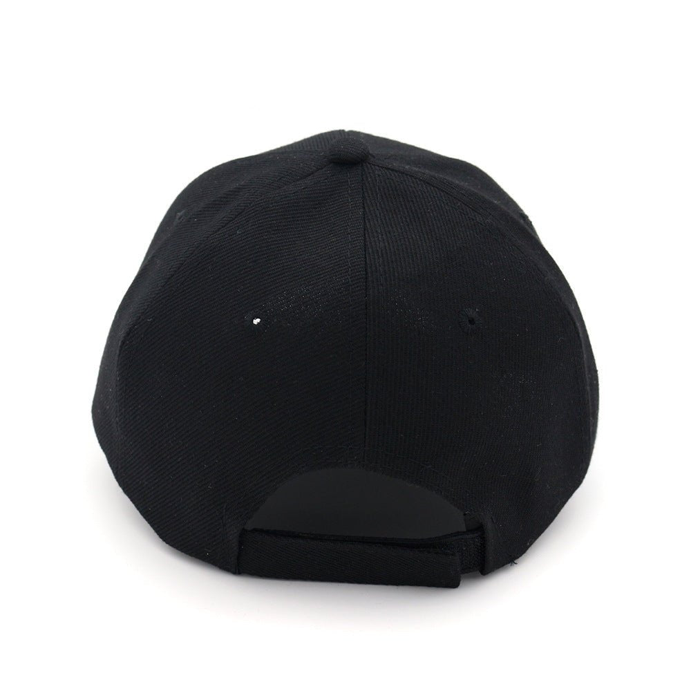 Letter Embroidered Baseball Cap - Urban Caps