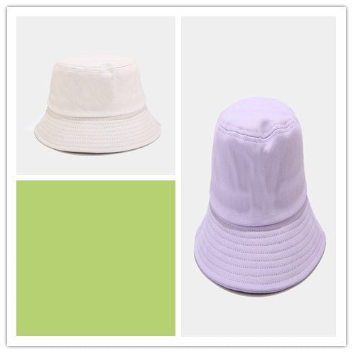 Macaron Satin Board Fisherman Hat Bowler Hat - Urban Caps