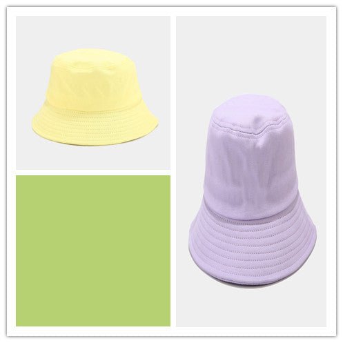 Macaron Satin Board Fisherman Hat Bowler Hat - Urban Caps