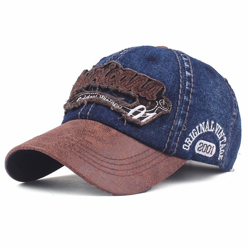 Men's Casual Embroidery Cowboy Baseball Cap - Urban Caps