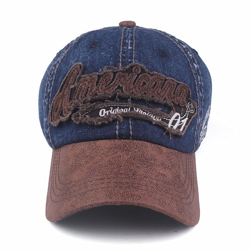 Men's Casual Embroidery Cowboy Baseball Cap - Urban Caps