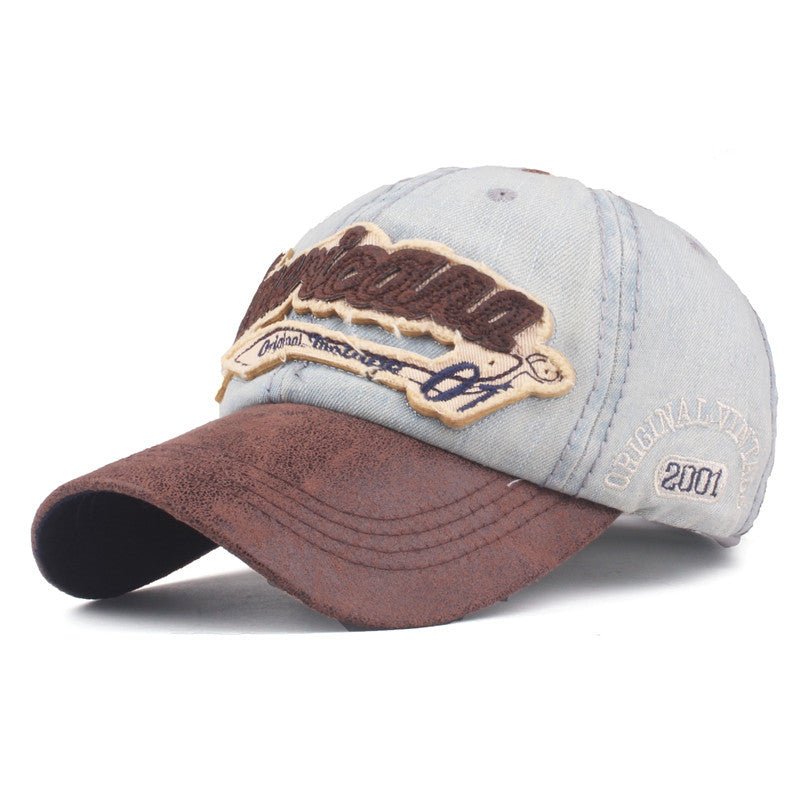 Men's Casual Embroidery Cowboy Baseball Cap - Urban Caps