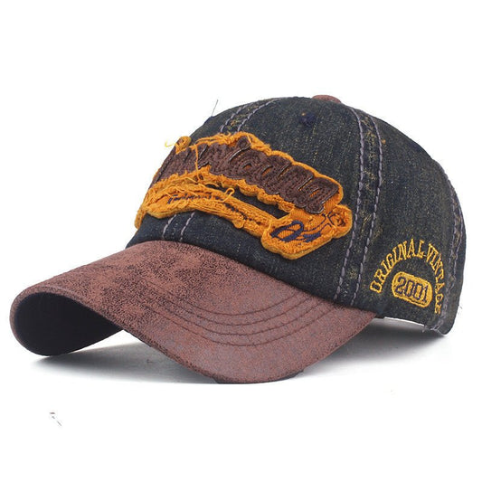 Men's Casual Embroidery Cowboy Baseball Cap - Urban Caps