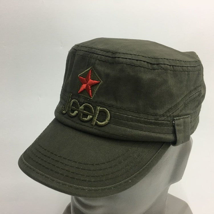 Military Fan Flat Cap - Urban Caps