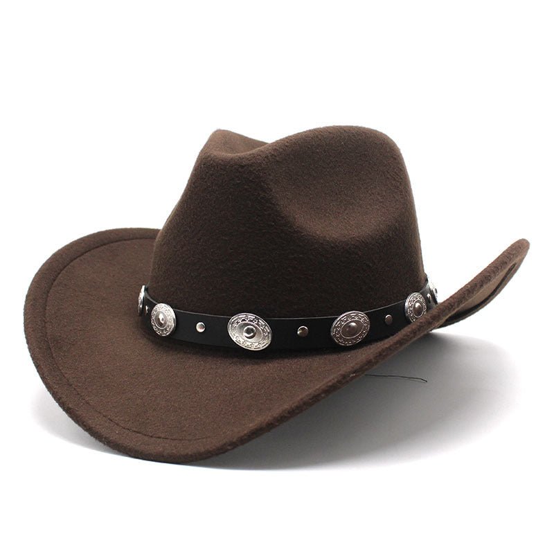 Minority Style Woolen Cowboy Hat - Urban Caps