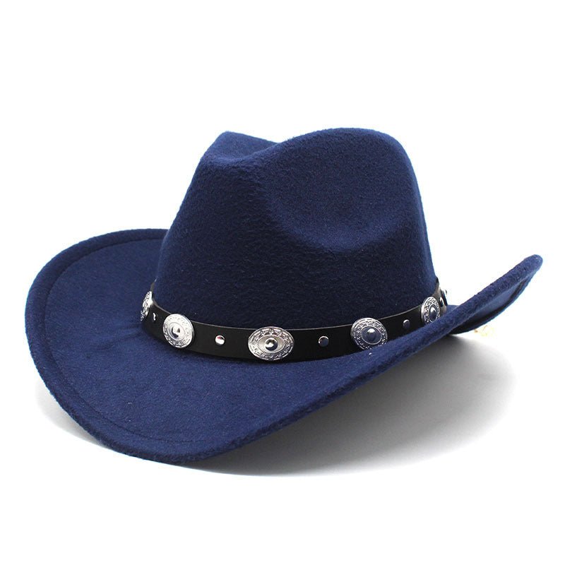 Minority Style Woolen Cowboy Hat - Urban Caps