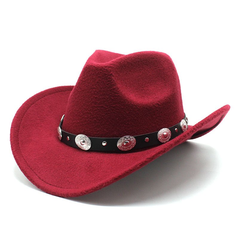 Minority Style Woolen Cowboy Hat - Urban Caps