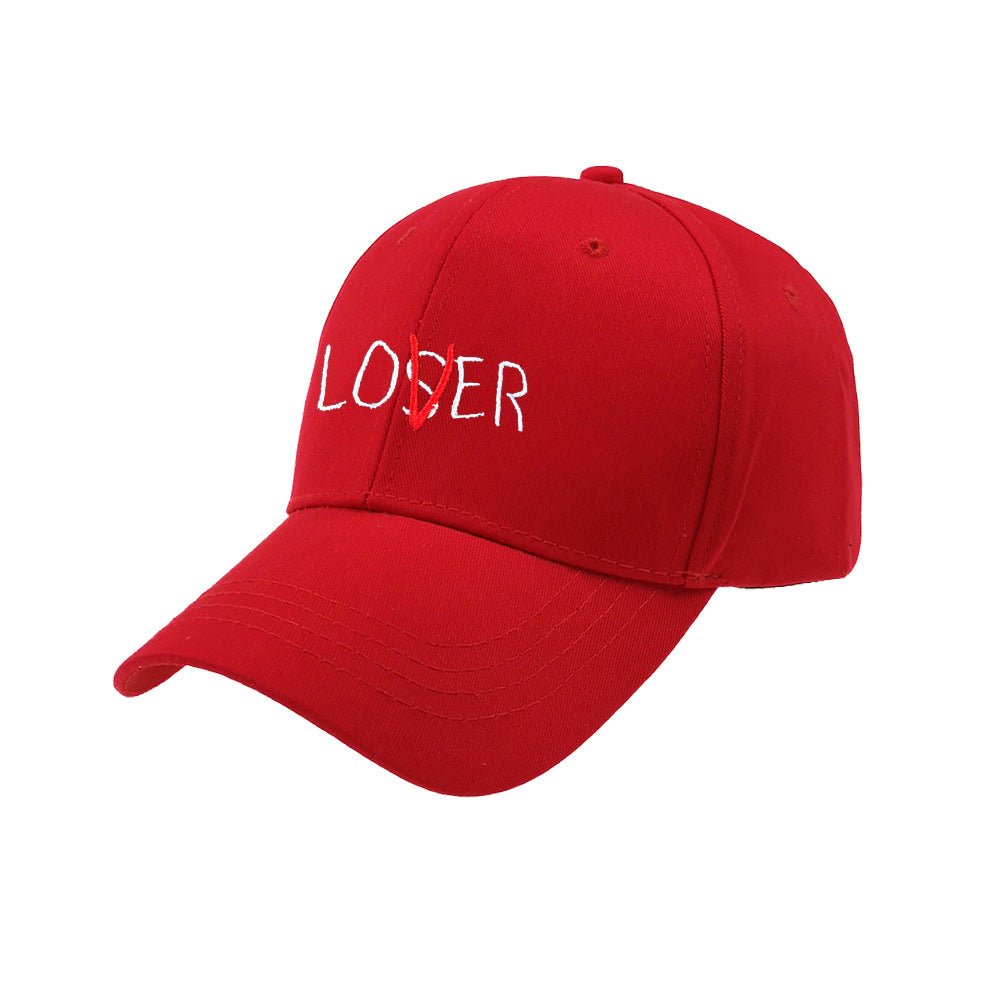New Loser Letter Baseball Cap - Urban Caps