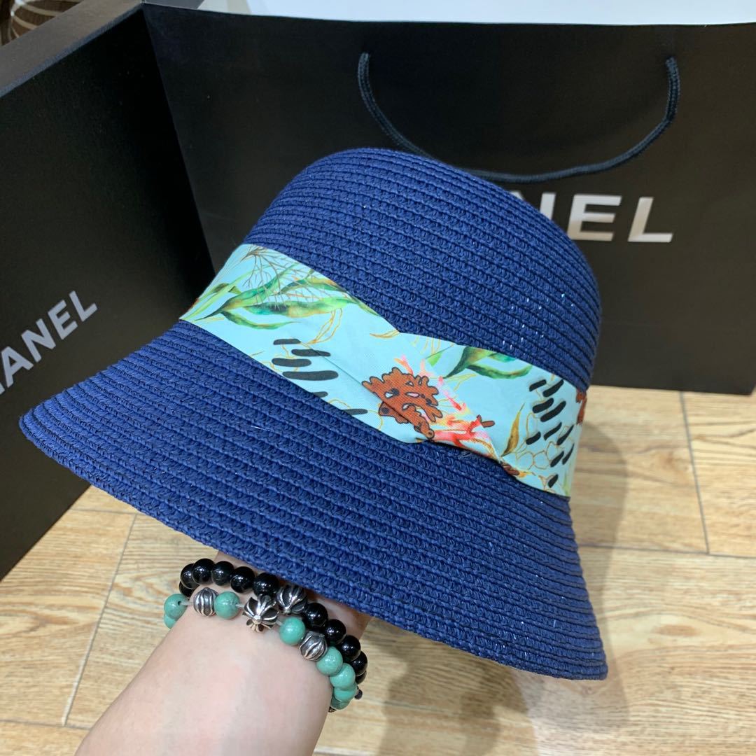 New Mermaid Ribbon Sunscreen Sunshade Bucket Hat - Urban Caps