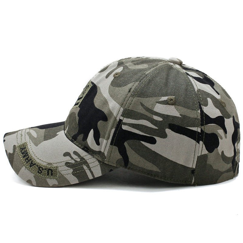 Outdoor camouflage embroidered sunshade baseball cap - Urban Caps