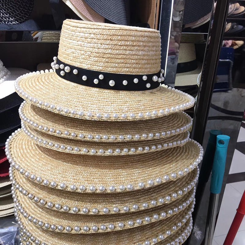 Pearl Straw Hat - Urban Caps