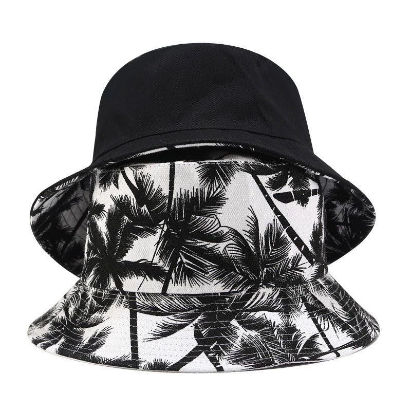 Printed Double-sided Bucket Hat - Urban Caps