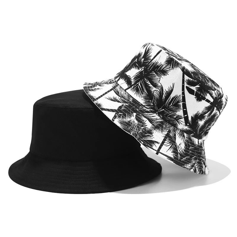 Printed Double-sided Bucket Hat - Urban Caps