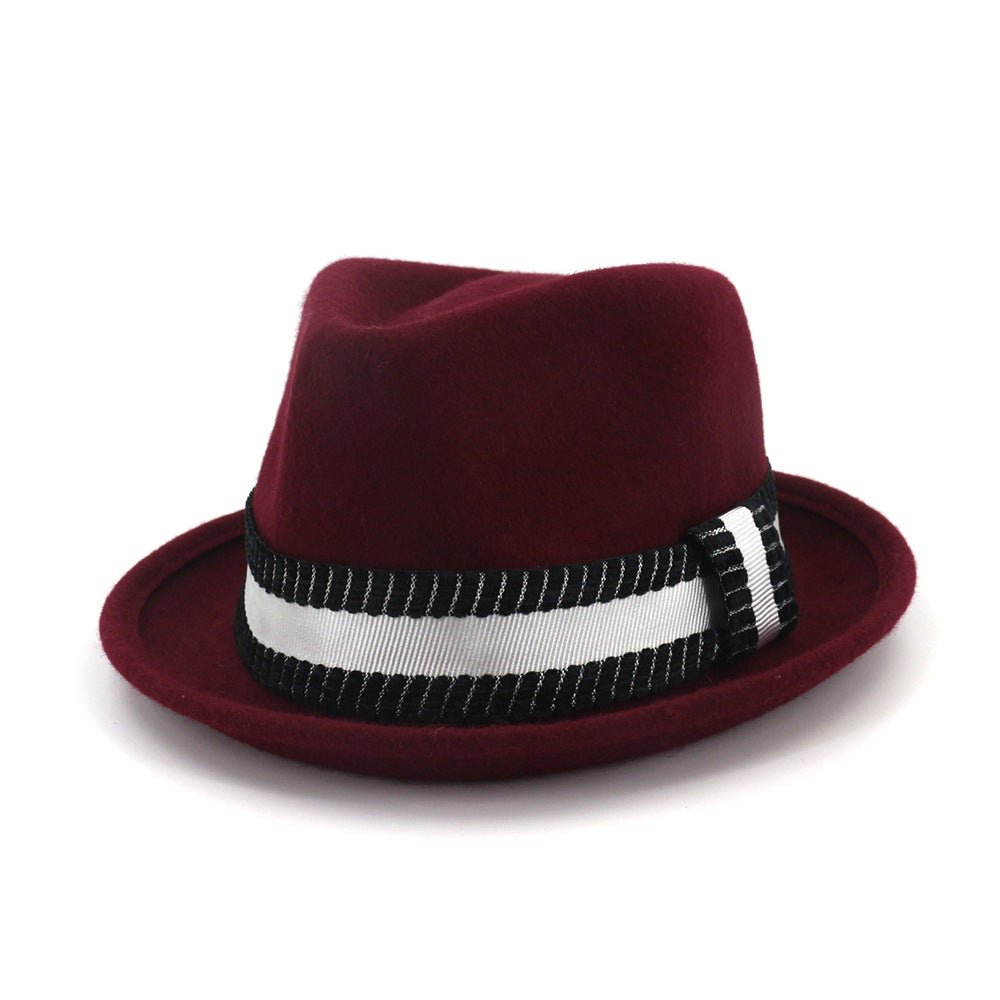 Pure Wool Top Hat Bowler Hat - Urban Caps