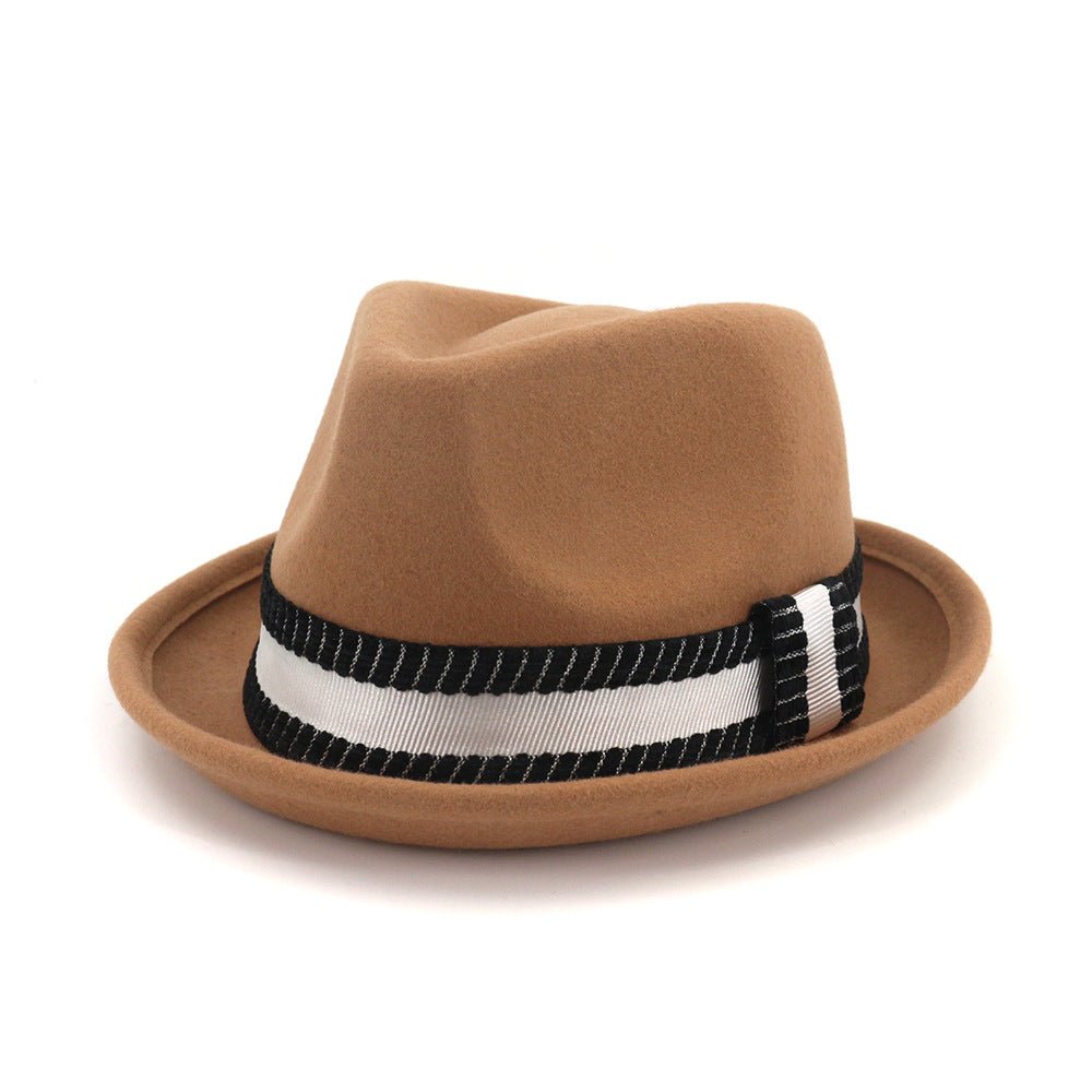 Pure Wool Top Hat Bowler Hat - Urban Caps