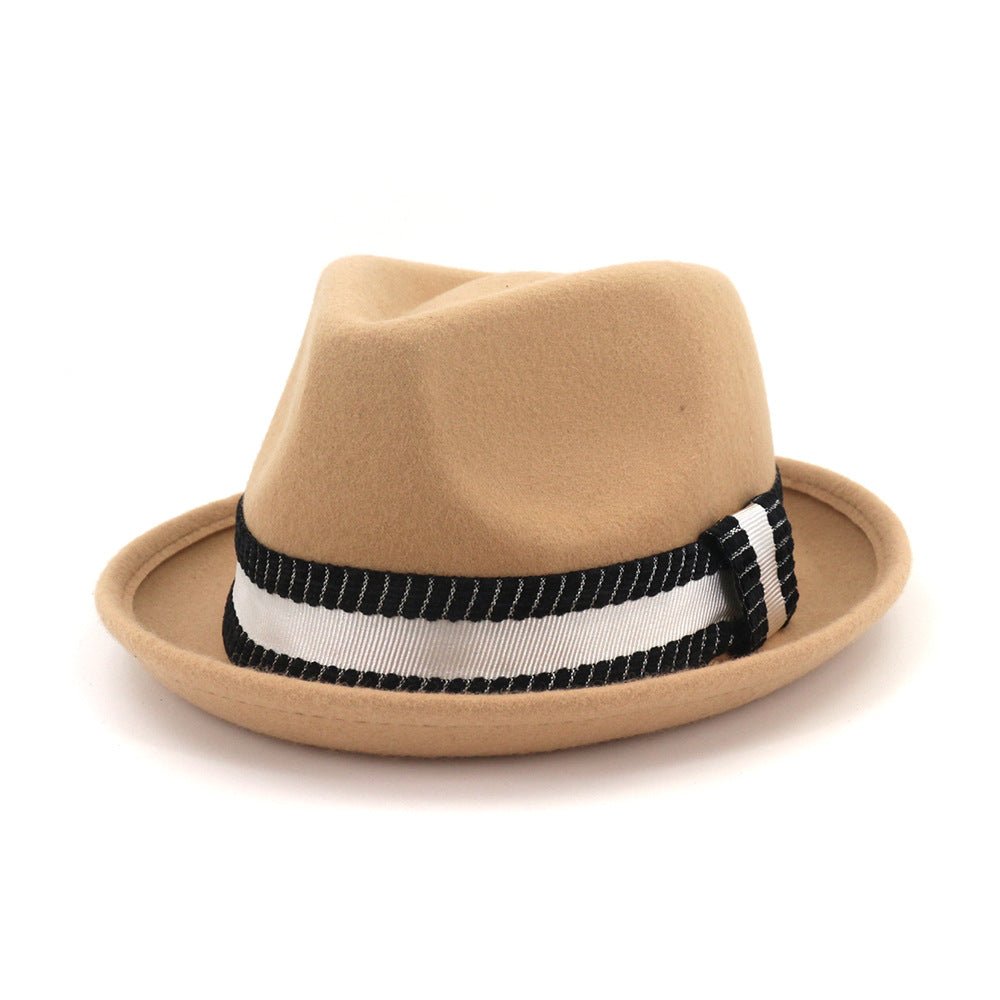 Pure Wool Top Hat Bowler Hat - Urban Caps