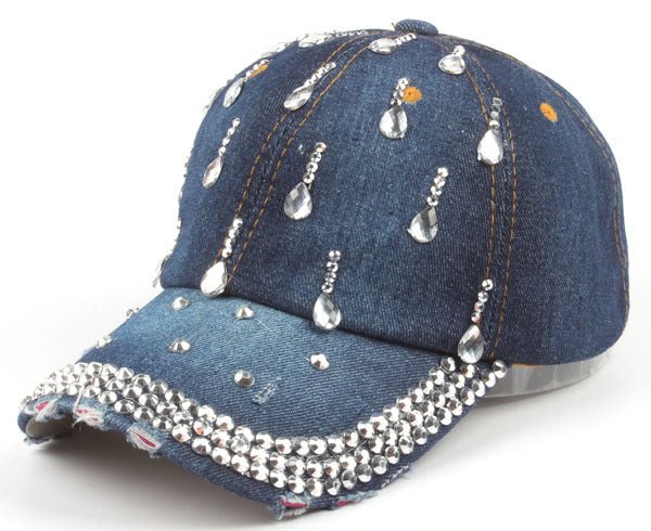 Raindrops With Diamonds And Diamonds Fashion Outdoor Cap Baseball Cap - Urban Caps
