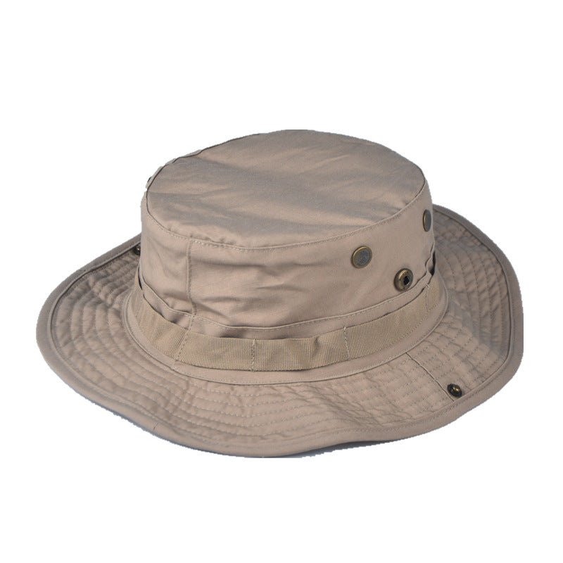 Round Hat Outdoor Leisure Camouflage Fedoras Hat - Urban Caps