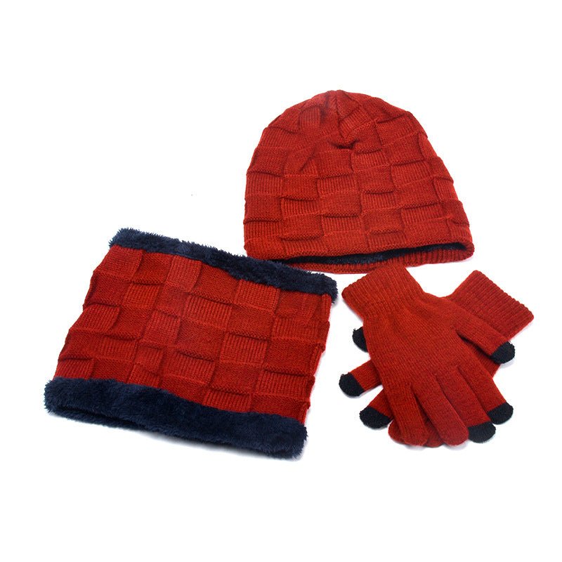 Scarf Gloves 3D Suit Plus Beanies - Urban Caps