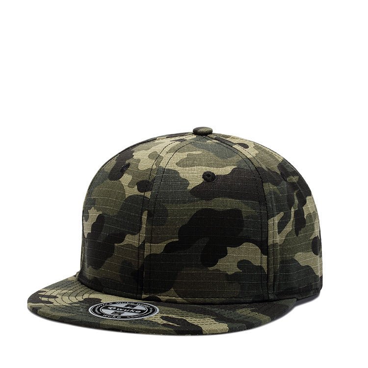 Small Check Cotton Camouflage Baseball Cap - Urban Caps