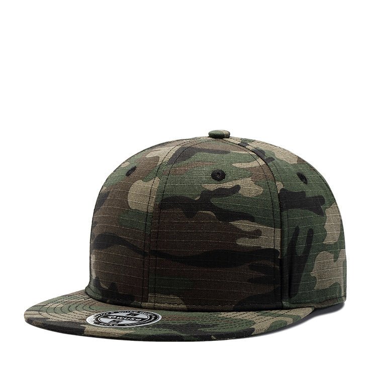 Small Check Cotton Camouflage Baseball Cap - Urban Caps