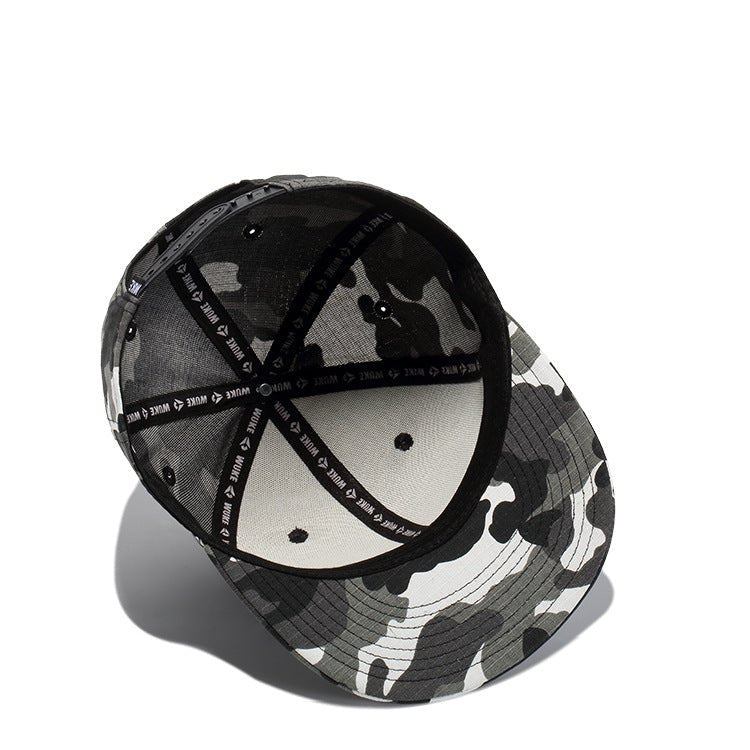 Small Check Cotton Camouflage Baseball Cap - Urban Caps