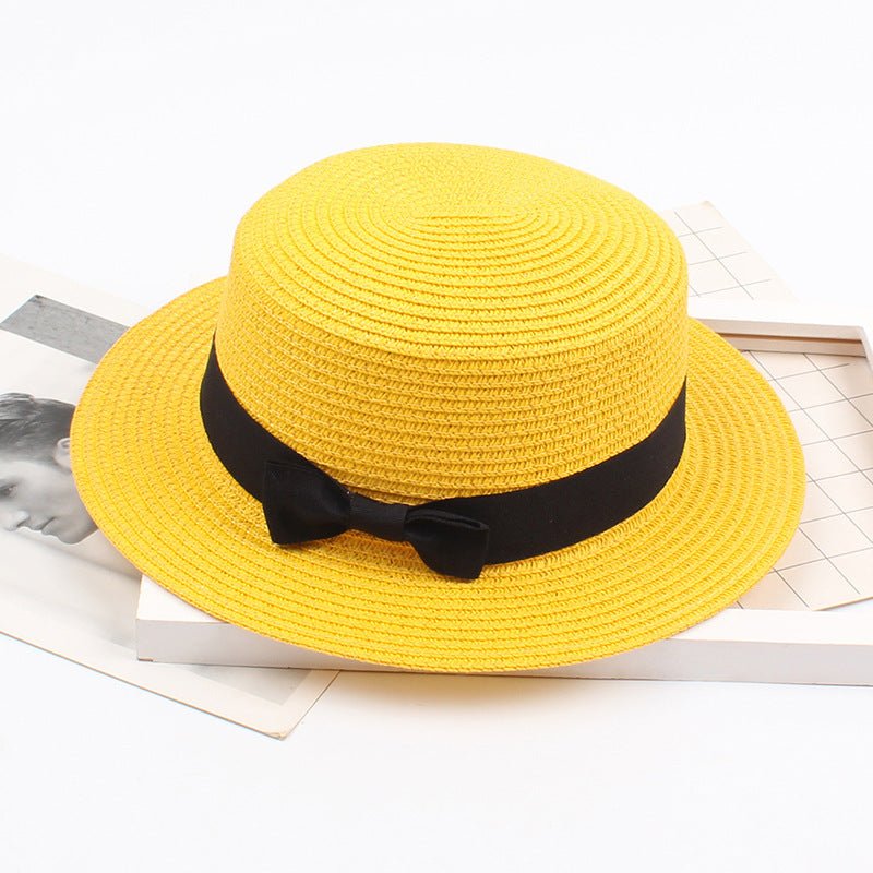 Summer New Style Bow Beach Bowler Hat - Urban Caps