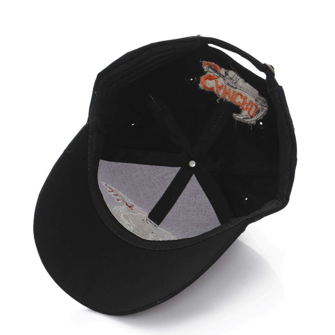 Visor Skull Embroidered Baseball Cap - Urban Caps